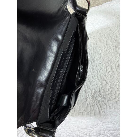 Wilson’s Leather Women’s Black Genuine Leather Shoulder Strap Handbag Purse - Picture 8 of 12